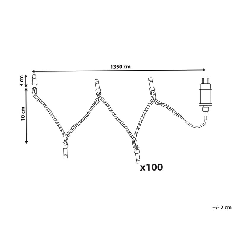Lyskæde Igaliku - 13.5 m - Belysning - Lamper & indendørsbelysning - Dekorativ belysning