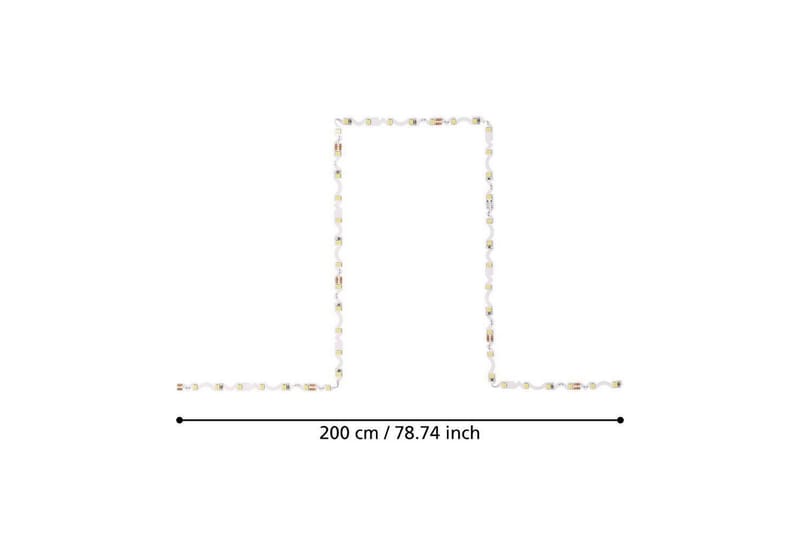 Lysliste Eglo Fleksibel 4000K 2 m - 2 m - Belysning - Lamper & indendørsbelysning - Dekorativ belysning