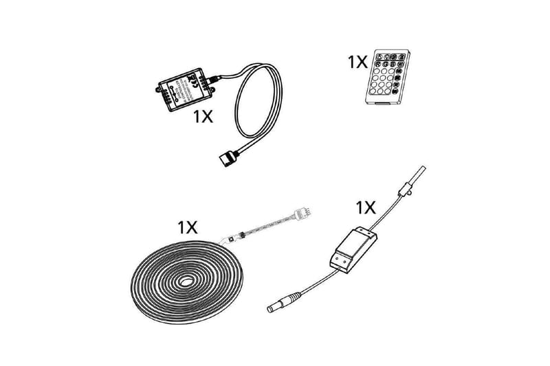 Lysliste Eglo Fleksibel CCT 8 m - 8 m - Belysning - Lamper & indendørsbelysning - Dekorativ belysning