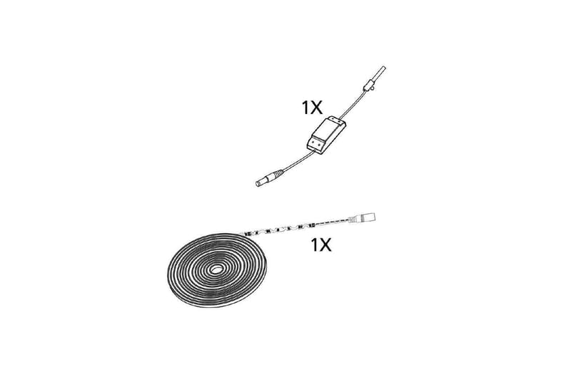 Lysliste Eglo Flexibel 3000K 8 m - Belysning - Lamper & indendørsbelysning - Dekorativ belysning