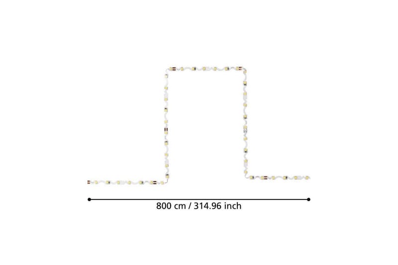Lysliste Eglo Flexibel 3000K 8 m - Belysning - Lamper & indendørsbelysning - Dekorativ belysning