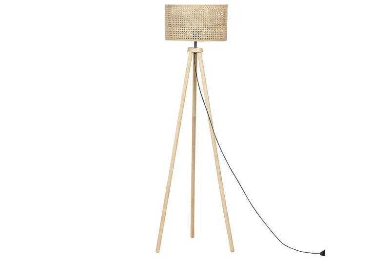 Makronisos Gulvlampe 150 cm - Lyst træ - Belysning - Lamper & indendørsbelysning - Soveværelse lampe