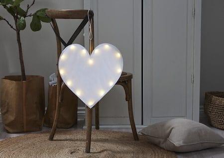 Milla Hængende dekoration 40 cm - hvid - Belysning - Lamper & indendørsbelysning - Dekorativ belysning