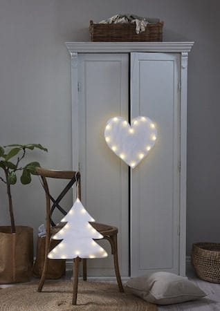 Milla Hængende dekoration 40 cm - hvid - Belysning - Lamper & indendørsbelysning - Dekorativ belysning