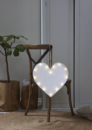 Milla Hængende dekoration 40 cm - hvid - Belysning - Lamper & indendørsbelysning - Dekorativ belysning