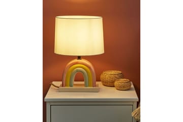 Natni Bordlampe 42 cm E27 - Flerfarvet - Belysning - Lamper & indendørsbelysning - Bordlampe