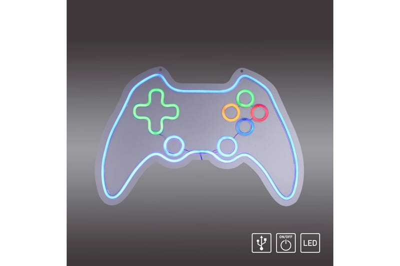 Neon-Gamer Just Light Dekorativ Lampe - Belysning - Lamper & indendørsbelysning - Dekorativ belysning
