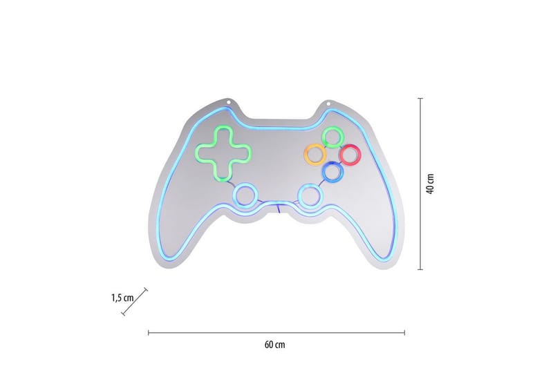 Neon-Gamer Just Light Dekorativ Lampe - Belysning - Lamper & indendørsbelysning - Dekorativ belysning