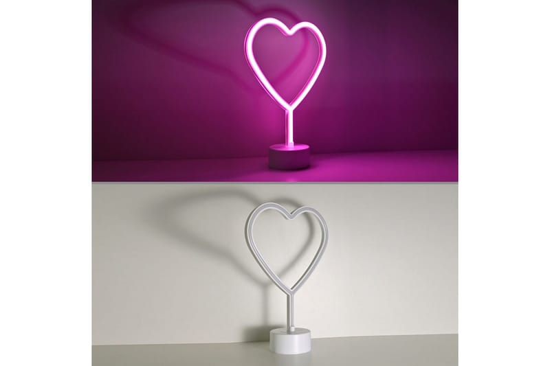 Neon-Heart Just Light Dekorativ Lampe - Belysning - Lamper & indendørsbelysning - Dekorativ belysning
