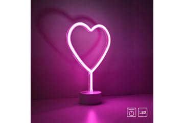 Neon-Heart Just Light Dekorativ Lampe - Belysning - Lamper & indendørsbelysning - Dekorativ belysning