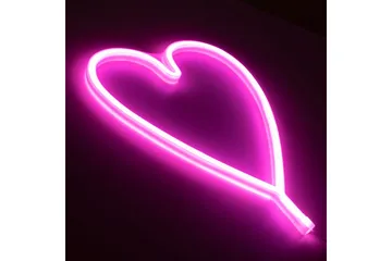 Neon-Heart Just Light Dekorativ Lampe - Belysning - Lamper & indendørsbelysning - Dekorativ belysning