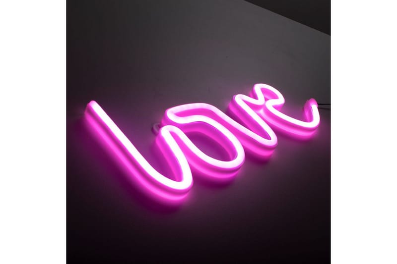Neon-Kärlek Just Light Dekorativ Lampe - Belysning - Lamper & indendørsbelysning - Dekorativ belysning