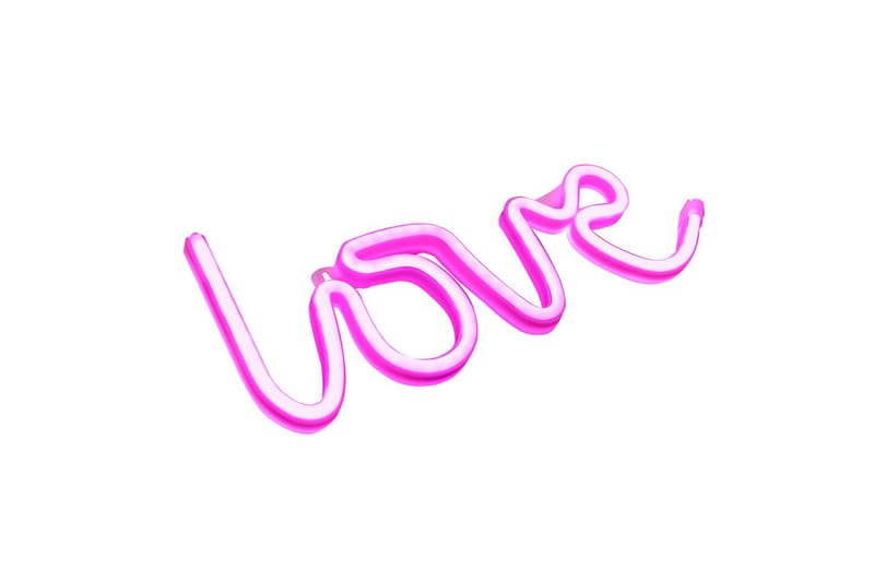 Neon-Kärlek Just Light Dekorativ Lampe - Belysning - Lamper & indendørsbelysning - Dekorativ belysning