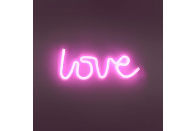 Neon-Kärlek Just Light Dekorativ Lampe - Belysning - Lamper & indendørsbelysning - Dekorativ belysning
