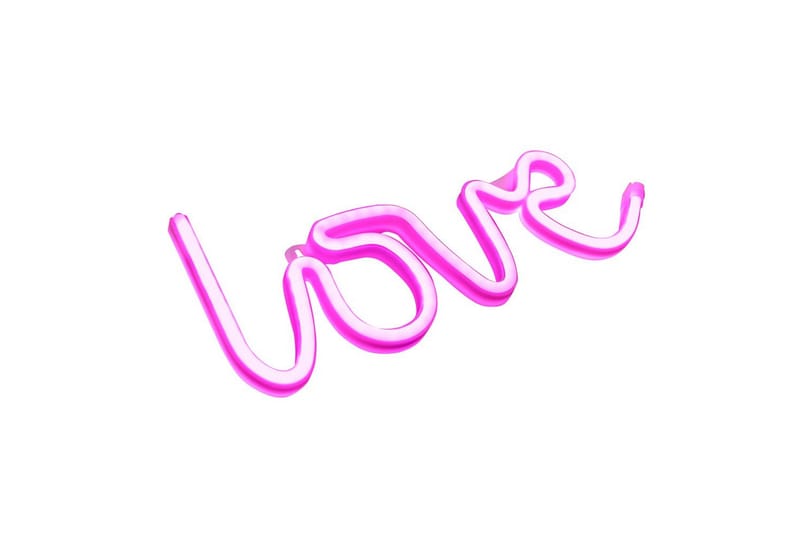 Neon-Kärlek Just Light Dekorativ Lampe - Belysning - Lamper & indendørsbelysning - Dekorativ belysning