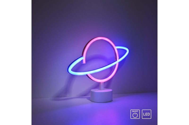 Neon-Saturnus Just Light Dekorativ Lampe - Belysning - Lamper & indendørsbelysning - Dekorativ belysning