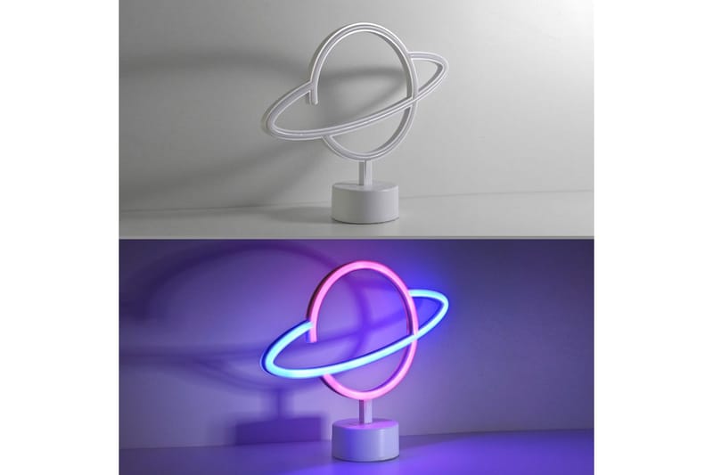 Neon-Saturnus Just Light Dekorativ Lampe - Belysning - Lamper & indendørsbelysning - Dekorativ belysning