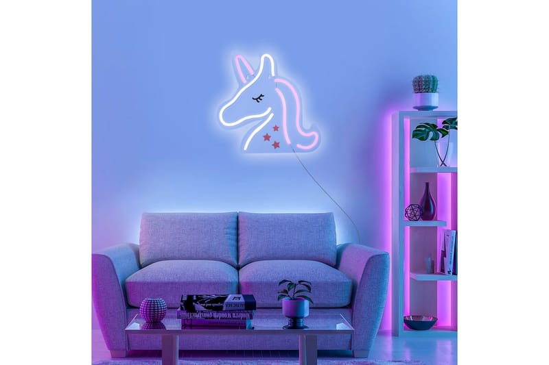 Neon Unicorn Just Light Dekorativ Lampe - Belysning - Lamper & indendørsbelysning - Dekorativ belysning