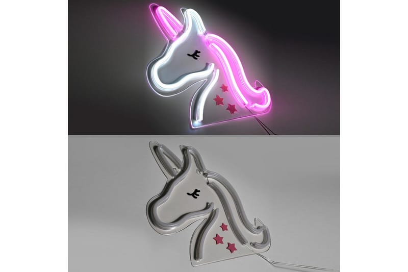 Neon Unicorn Just Light Dekorativ Lampe - Belysning - Lamper & indendørsbelysning - Dekorativ belysning