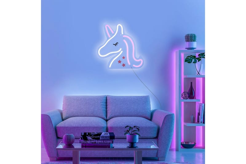 Neon Unicorn Just Light Dekorativ Lampe - Belysning - Lamper & indendørsbelysning - Dekorativ belysning