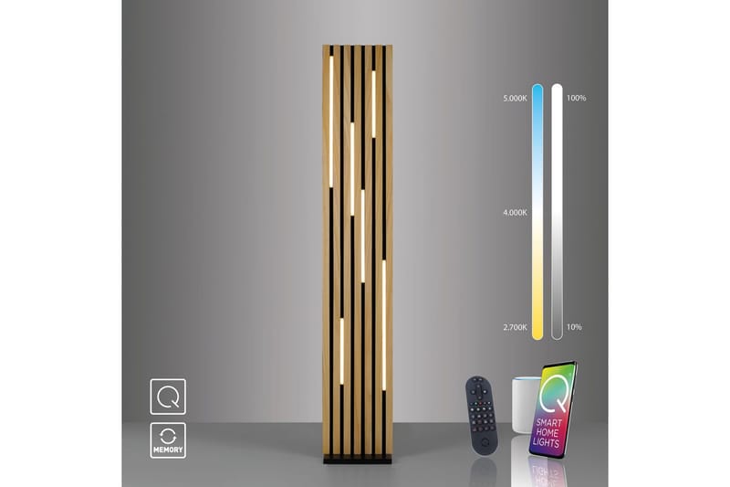 Q-Akustik Paul Neuhaus Gulvlampe - Belysning - Lamper & indendørsbelysning - Soveværelse lampe