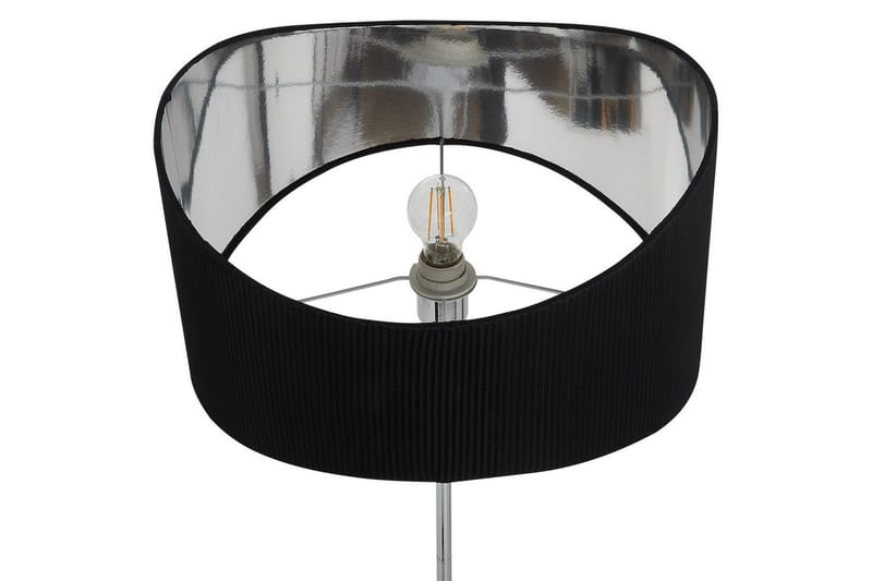 Sancalvo Gulvlampe 153 cm - Sølv/Sort - Belysning - Lamper & indendørsbelysning - Soveværelse lampe