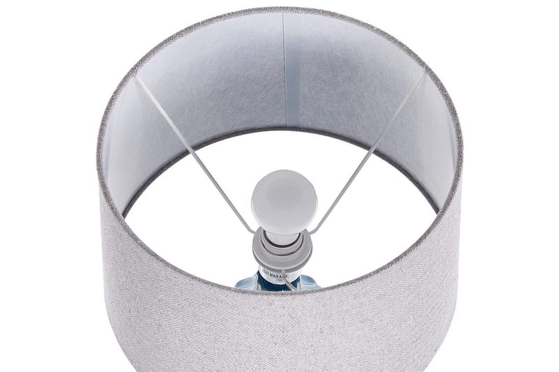 Schava Bordlampe 56 cm E27 - Blå/Grå - Belysning - Lamper & indendørsbelysning - Vindueslampe - Vindueslampe på fod