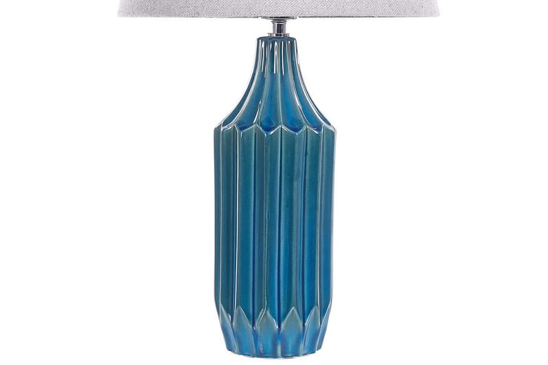 Schava Bordlampe 56 cm E27 - Blå/Grå - Belysning - Lamper & indendørsbelysning - Vindueslampe - Vindueslampe på fod
