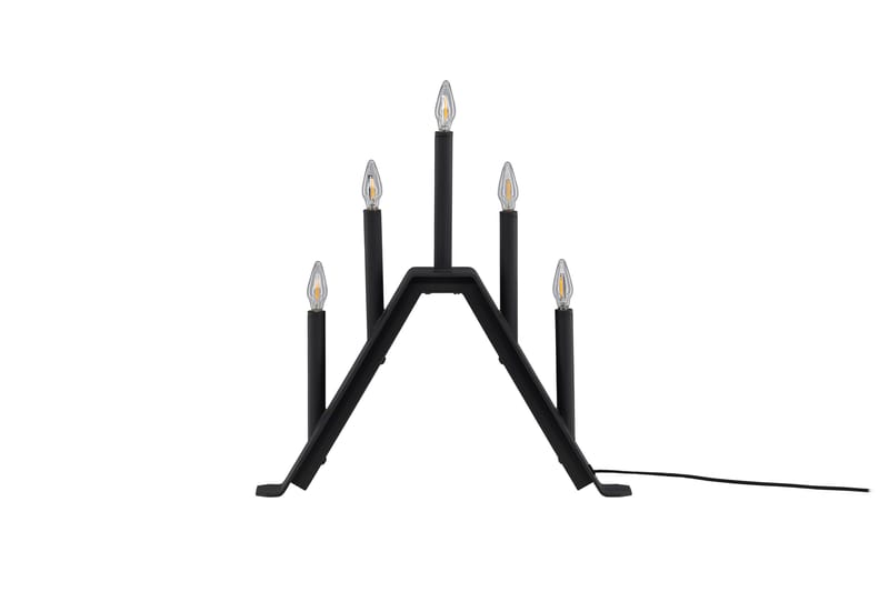Åre Adventslysestage 36 cm - Sort - Belysning - Lamper & indendørsbelysning - Sengelampe - Sengelampe bord