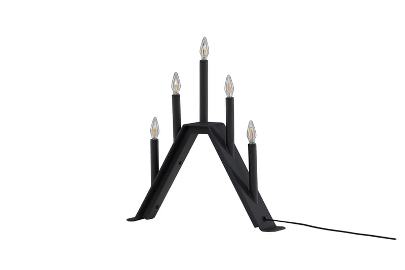 Åre Adventslysestage 36 cm - Sort - Belysning - Lamper & indendørsbelysning - Sengelampe - Sengelampe bord