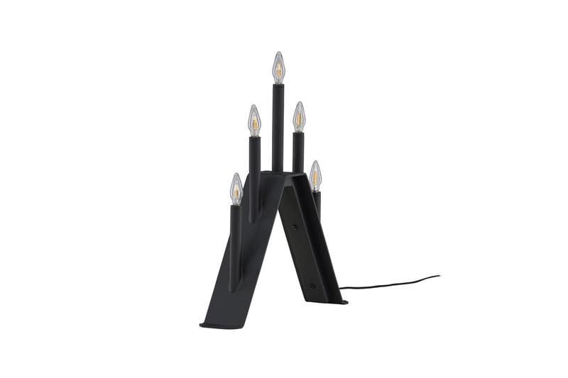 Åre Adventslysestage 36 cm - Sort - Belysning - Lamper & indendørsbelysning - Sengelampe - Sengelampe bord