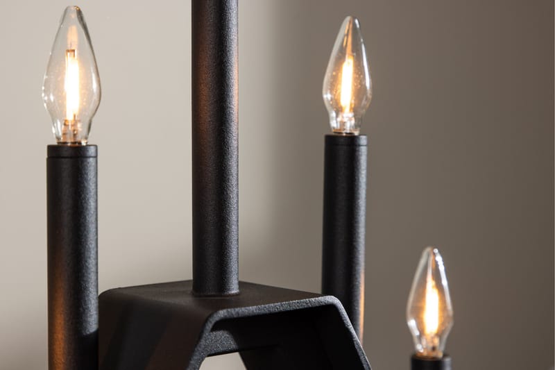 Åre Adventslysestage 36 cm - Sort - Belysning - Lamper & indendørsbelysning - Sengelampe - Sengelampe bord