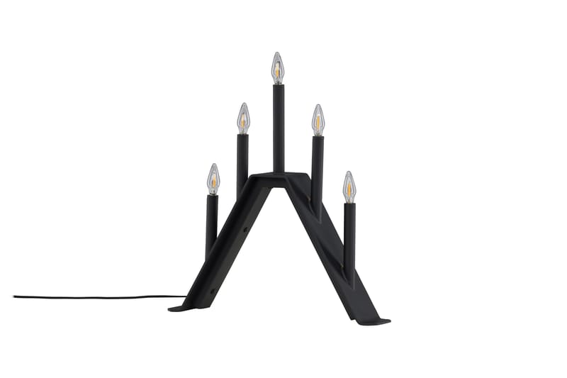 Åre Adventslysestage 36 cm - Sort - Belysning - Lamper & indendørsbelysning - Sengelampe - Sengelampe bord