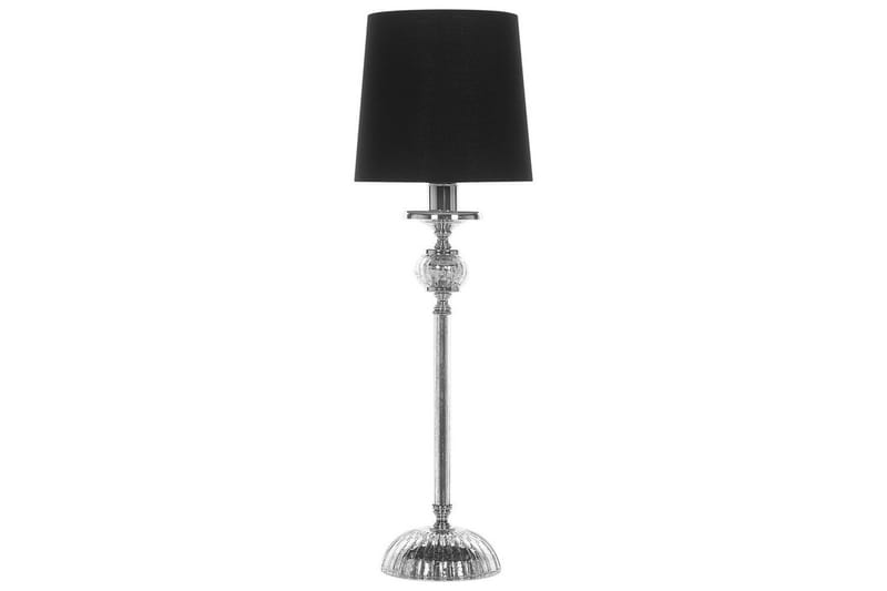 Ardeena Bordlampe 56 cm E14, Sølv/Sort