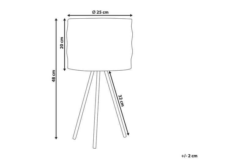 Argentil Bordlampe 48 cm E27 - Sort - Belysning - Lamper & indendørsbelysning - Sengelampe - Sengelampe bord