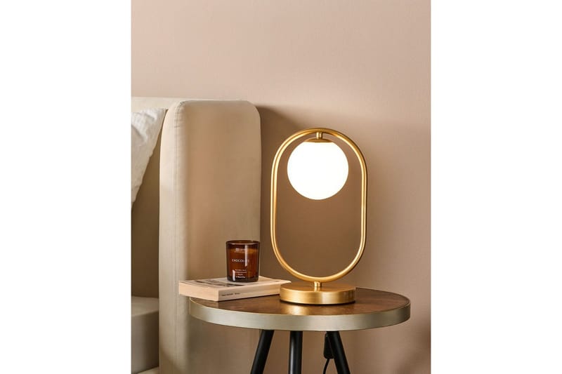Aspronisi Bordlampe 35 cm G9 - Guld - Belysning - Lamper & indendørsbelysning - Sengelampe - Sengelampe bord