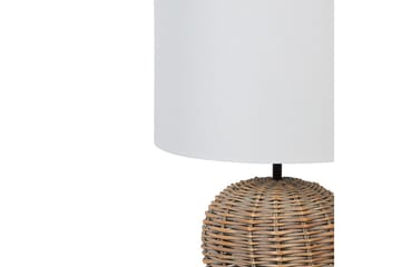 Astroni Bordlampe 49 cm E27 - Natur/Off white - Belysning - Lamper & indendørsbelysning - Sengelampe - Sengelampe bord
