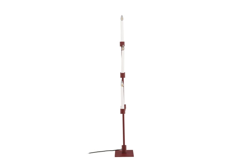 Avoriaz Adventslysestage 92 cm - Rød - Belysning - Lamper & indendørsbelysning - Sengelampe - Sengelampe bord