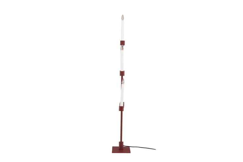Avoriaz Adventslysestage 92 cm - Rød - Belysning - Lamper & indendørsbelysning - Sengelampe - Sengelampe bord