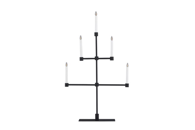 Avoriaz Adventslysestage 92 cm - Sort - Belysning - Lamper & indendørsbelysning - Sengelampe - Sengelampe bord