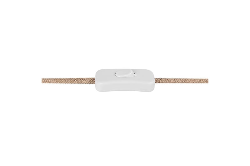 Avsaki Bordlampe 43 cm E27 - Gul/Hvid - Belysning - Lamper & indendørsbelysning - Sengelampe - Sengelampe bord
