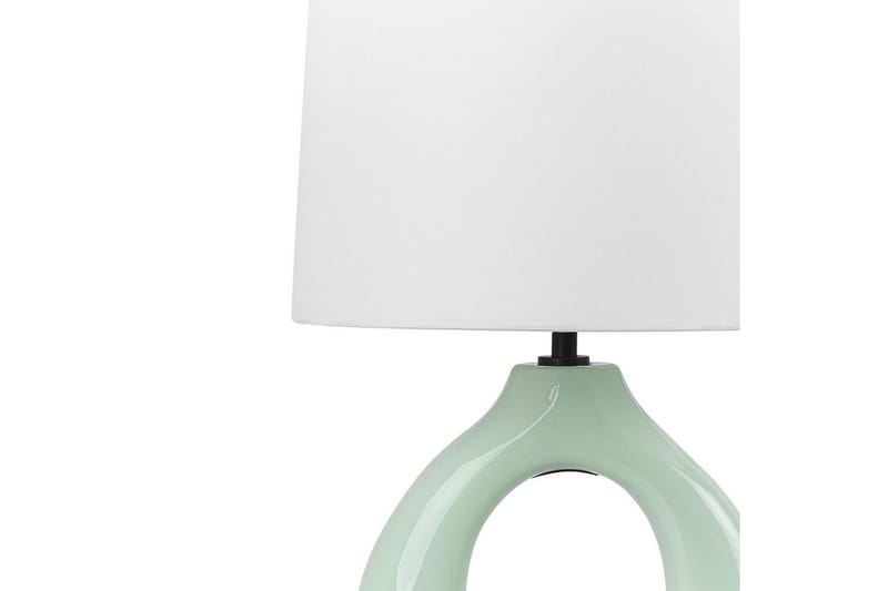 Avsaki Bordlampe 43 cm E27 - Lysegrøn/Hvid - Belysning - Lamper & indendørsbelysning - Sengelampe - Sengelampe bord
