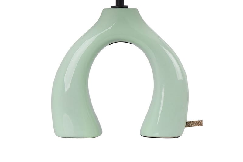 Avsaki Bordlampe 43 cm E27 - Lysegrøn/Hvid - Belysning - Lamper & indendørsbelysning - Sengelampe - Sengelampe bord
