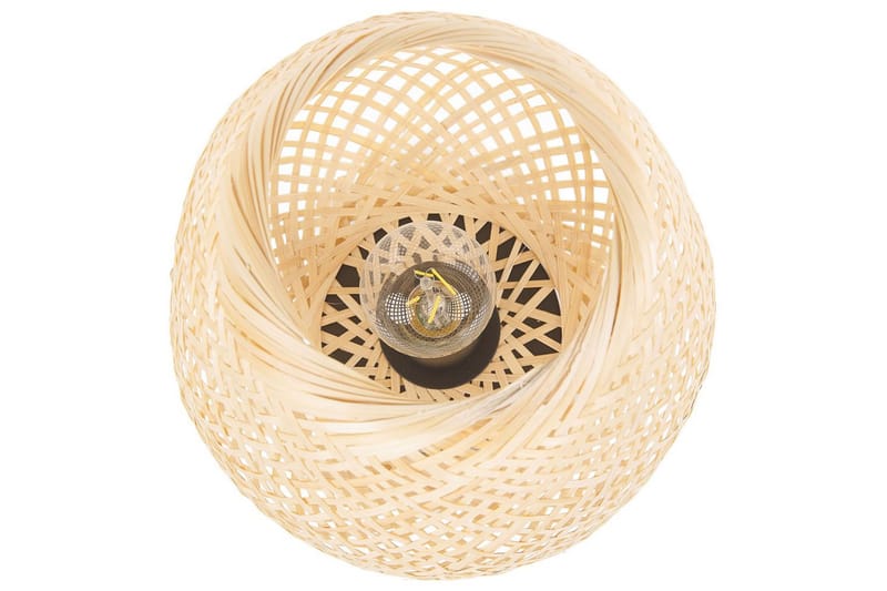 Bomu Bordlampe 30 cm E27 - Lyst træ/Hvid - Belysning - Lamper & indendørsbelysning - Sengelampe - Sengelampe bord