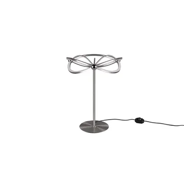 Bordlampe Charivari - Børstet stål - Belysning - Lamper & indendørsbelysning - Sengelampe - Sengelampe bord
