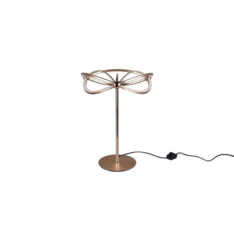 Bordlampe Charivari - Mat messing - Belysning - Lamper & indendørsbelysning - Sengelampe - Sengelampe bord