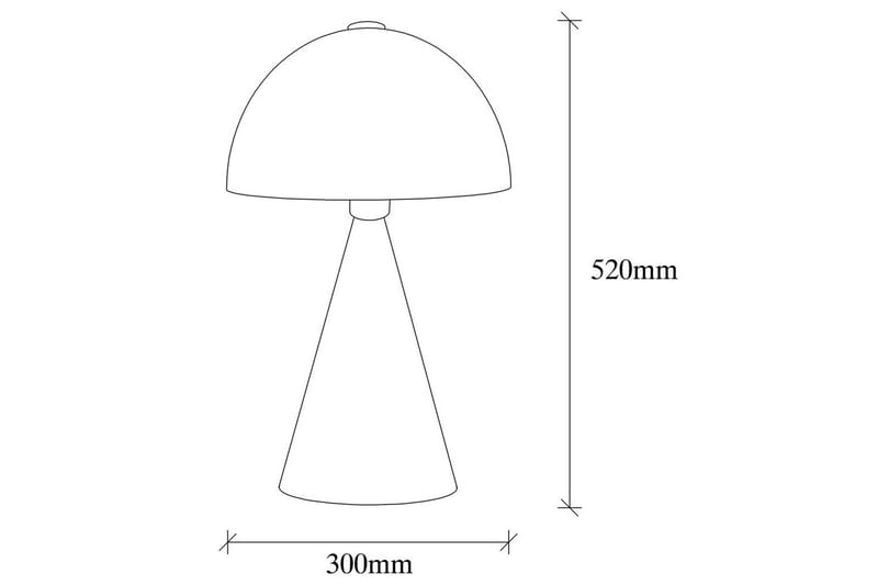 Bordlampe Chichela Sort - Sort - Belysning - Lamper & indendørsbelysning - Sengelampe - Sengelampe bord