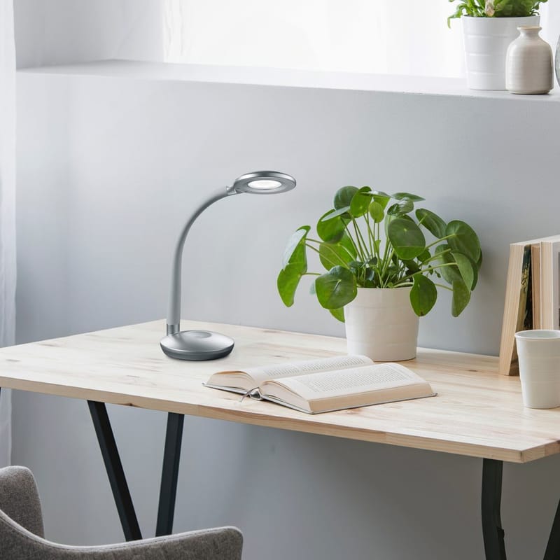 Bordlampe Cobra - Grå - Belysning - Lamper & indendørsbelysning - Sengelampe - Sengelampe bord