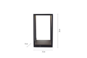 Bordlampe Contura - 15x27x15 cm - Belysning - Lamper & indendørsbelysning - Sengelampe - Sengelampe bord