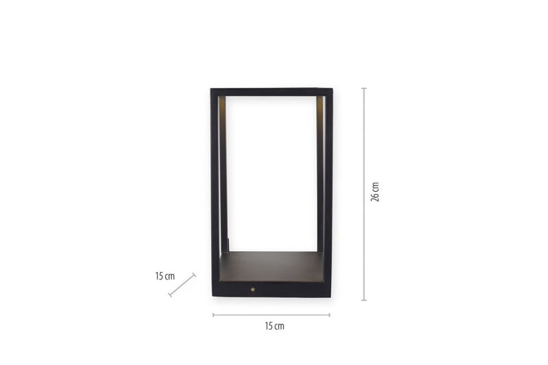 Bordlampe Contura - 15x27x15 cm - Belysning - Lamper & indendørsbelysning - Sengelampe - Sengelampe bord